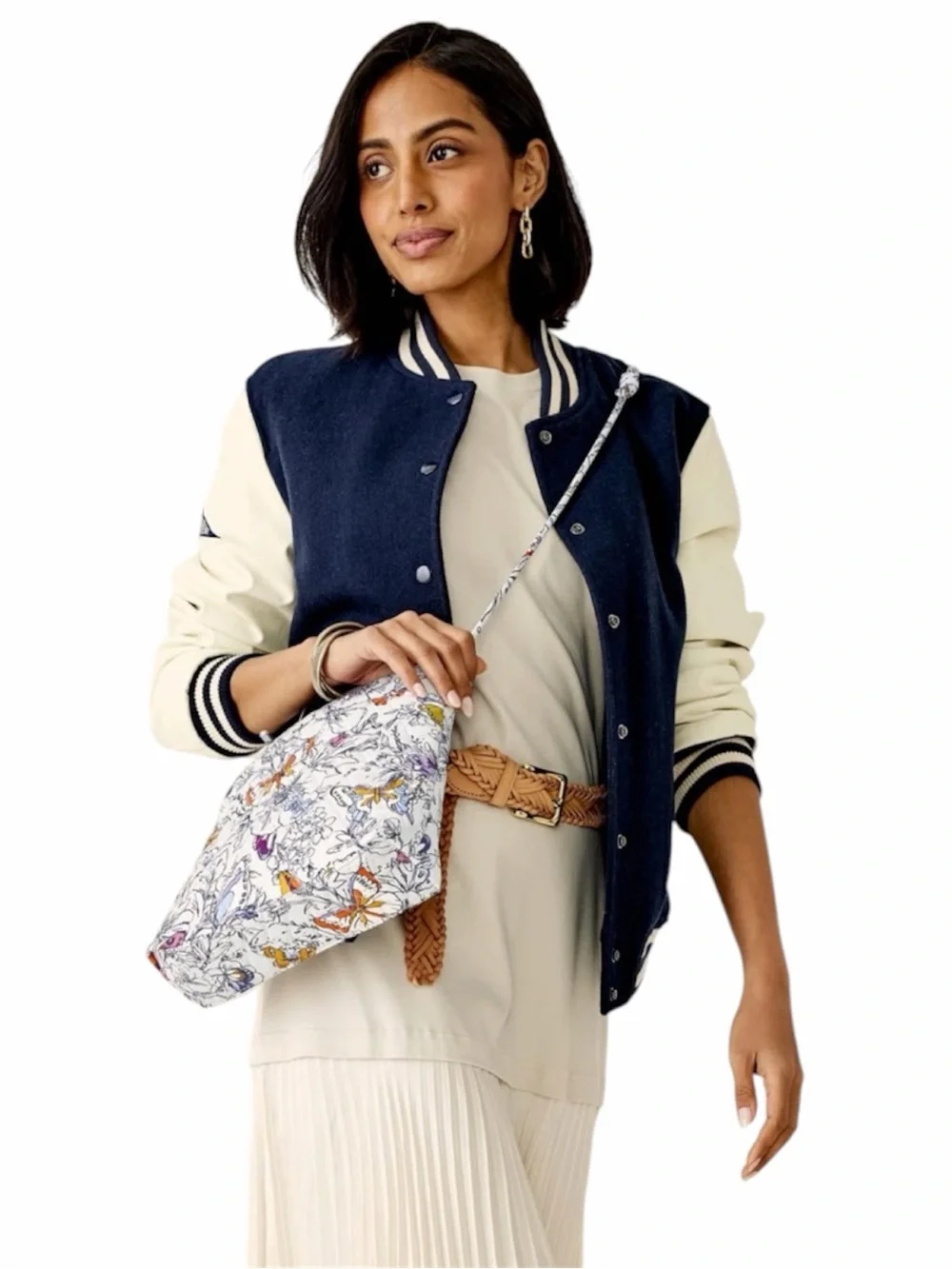 VERA BRADLEY Original Hipster in Wing+Bloom
